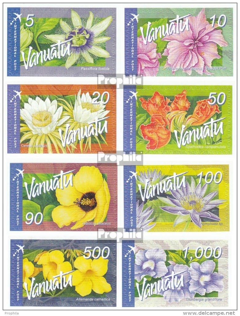 Vanuatu 1294-1301 (kompl.Ausg.) Postfrisch 2006 Freimarken: Blumen - Vanuatu (1980-...)
