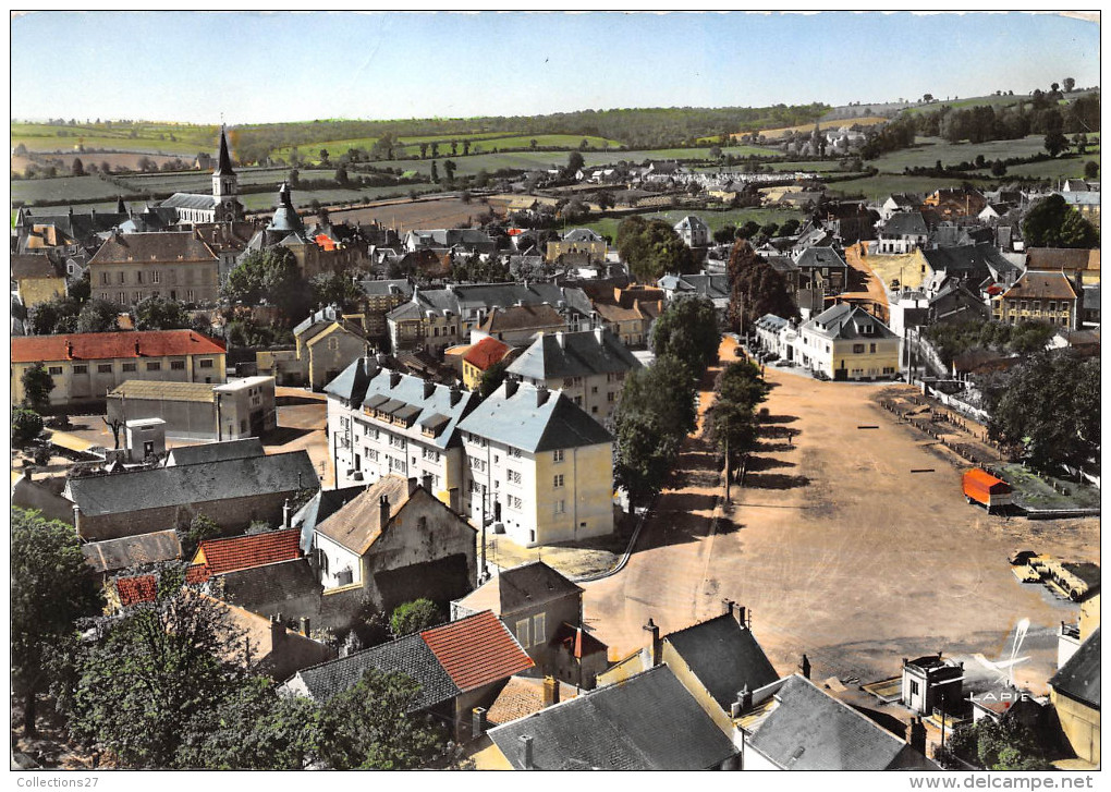 58-LUZY- VUE DU CIEL - LE CHAMP DE FOIRE LES HLM - Sonstige & Ohne Zuordnung