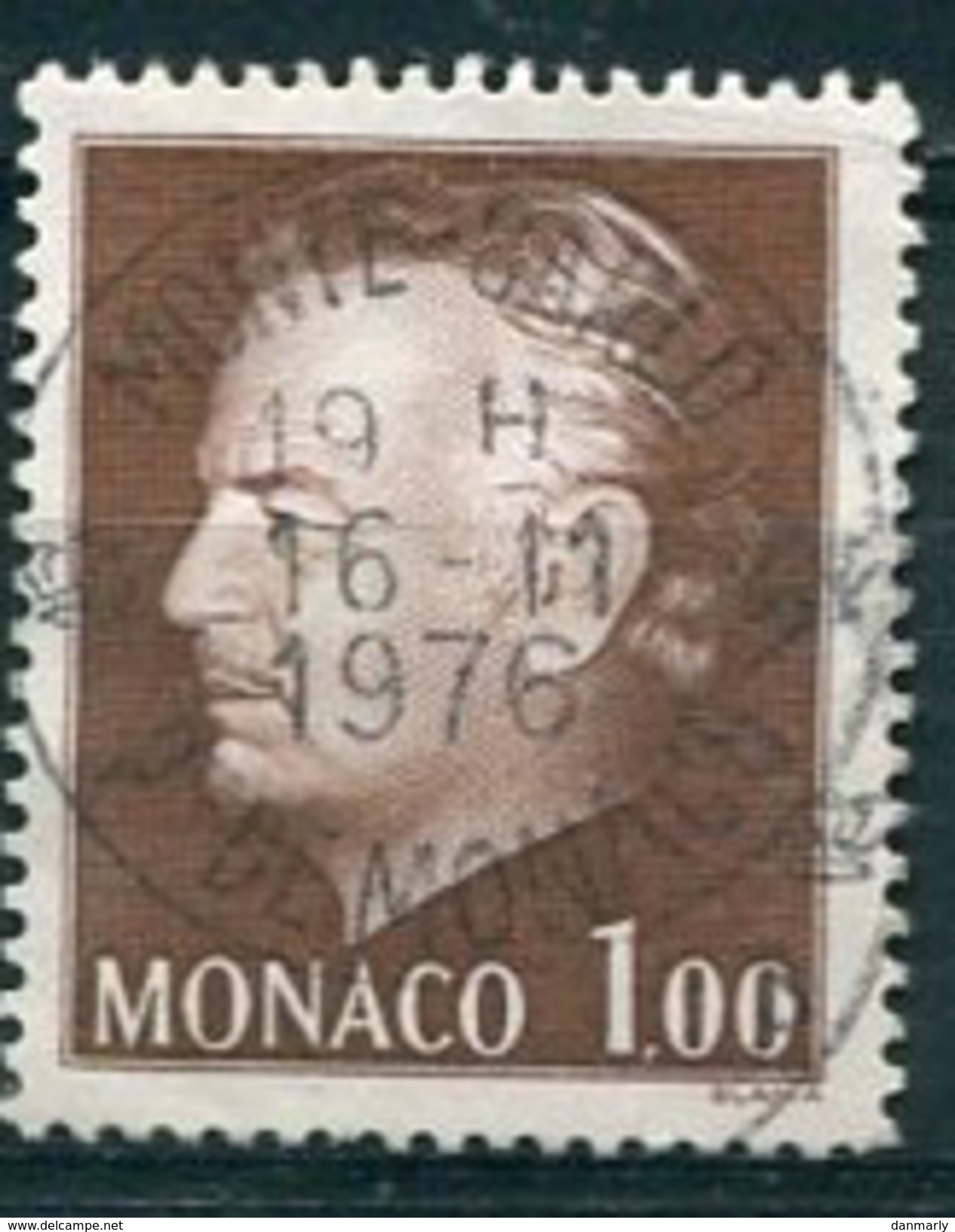 MONACO : Y&T (o)  N°  994 " Rainier III " - Usados