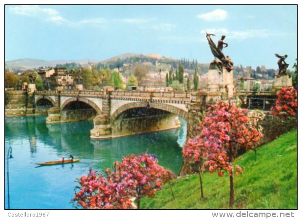 TORINO - Fiume Po E Ponte Umberto - Fiume Po