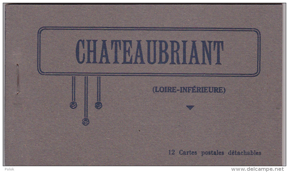 Bc - Carnet Complet De 12 Cpa Châteaubriant - Châteaubriant