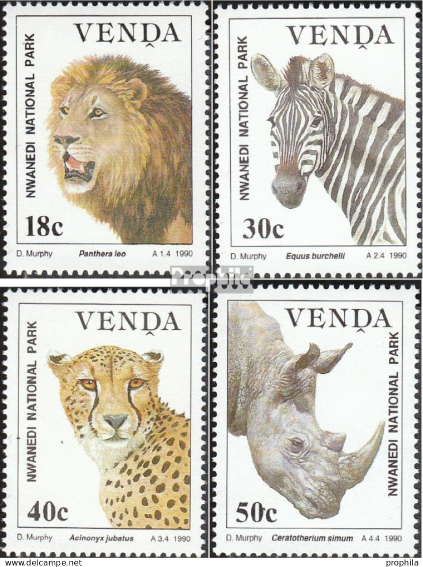 Südafrika - Venda 200y-203y (kompl.Ausg.) Postfrisch 1990 Nwanedi-Nationalpark - Venda