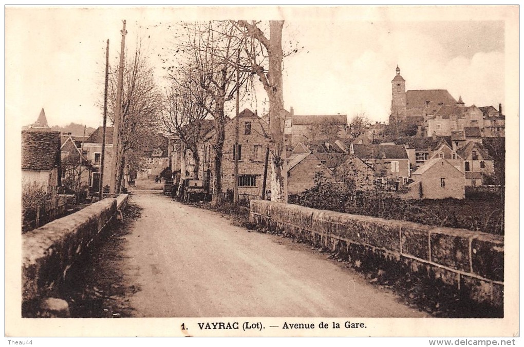 ¤¤  -   1   -   VAYRAC    -   Avenue De La Gare    -   ¤¤ - Vayrac