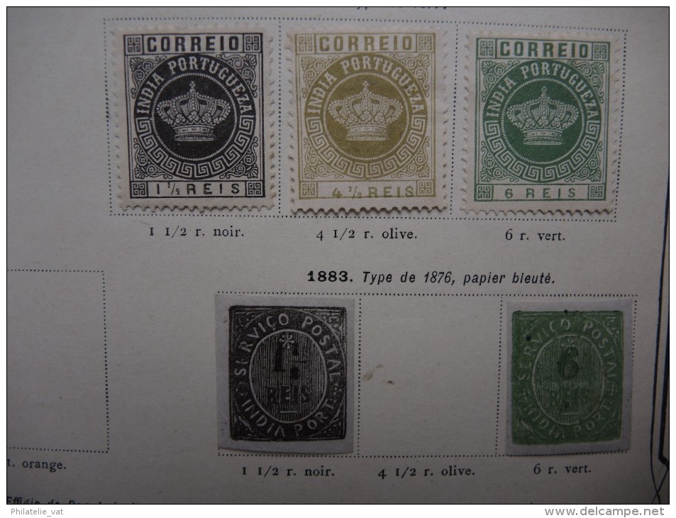 INDES PORTUGAISES - Collection avec de nombreux neufs première charnière - A voir - P20343