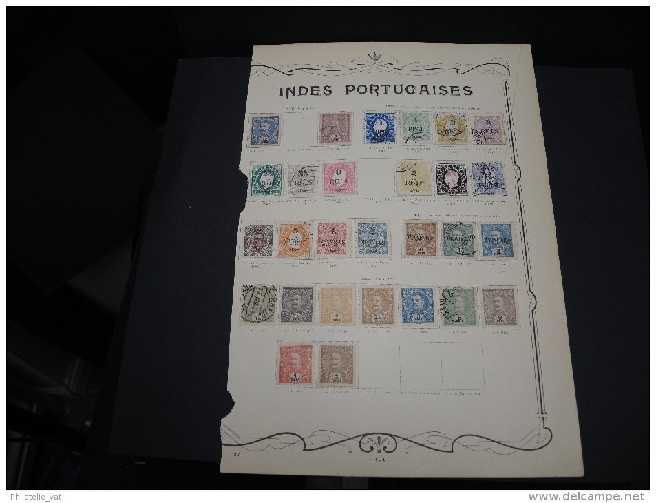 INDES PORTUGAISES - Collection avec de nombreux neufs première charnière - A voir - P20343