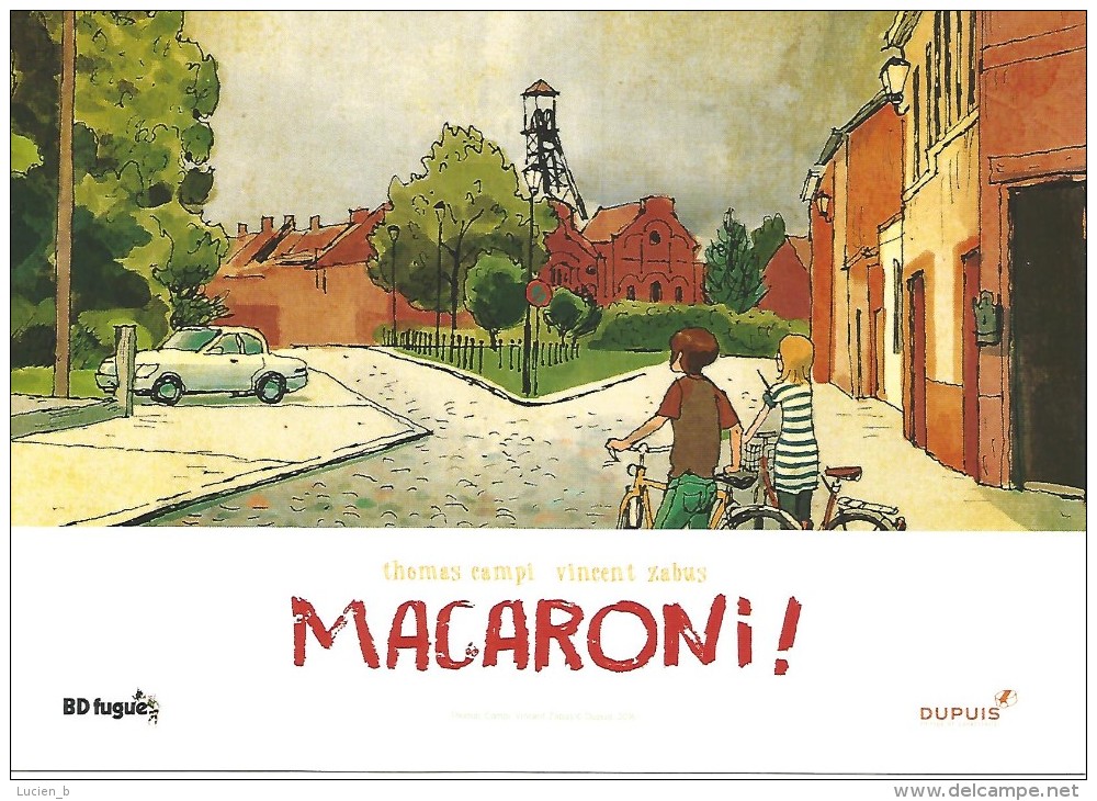 CAMPI  -  Ex-libris "Macaroni !" - Illustratori A - C