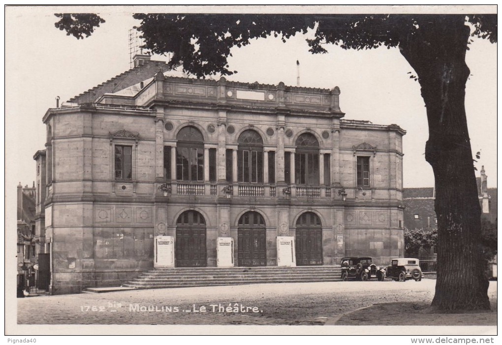 G , Cp , 03 , MOULINS , Le Théâtre - Moulins