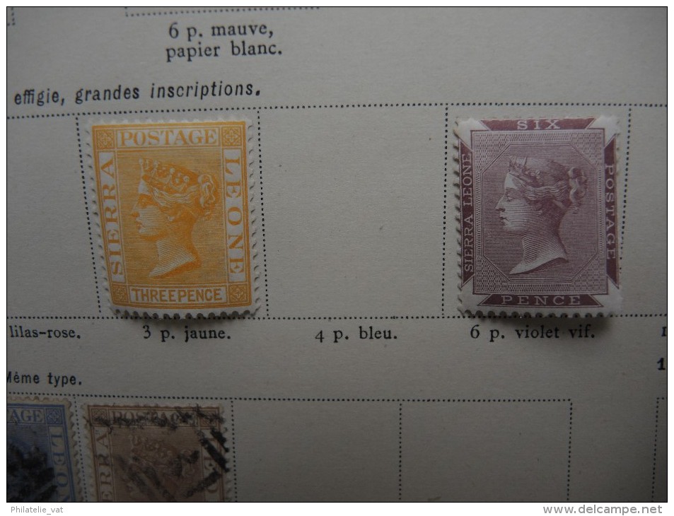 SIERRA LEONE - Collection Avec Des Timbres Neufs Première Charnière - Bonnes Valeurs - A Voir - P20360 - Sierra Leona (...-1960)