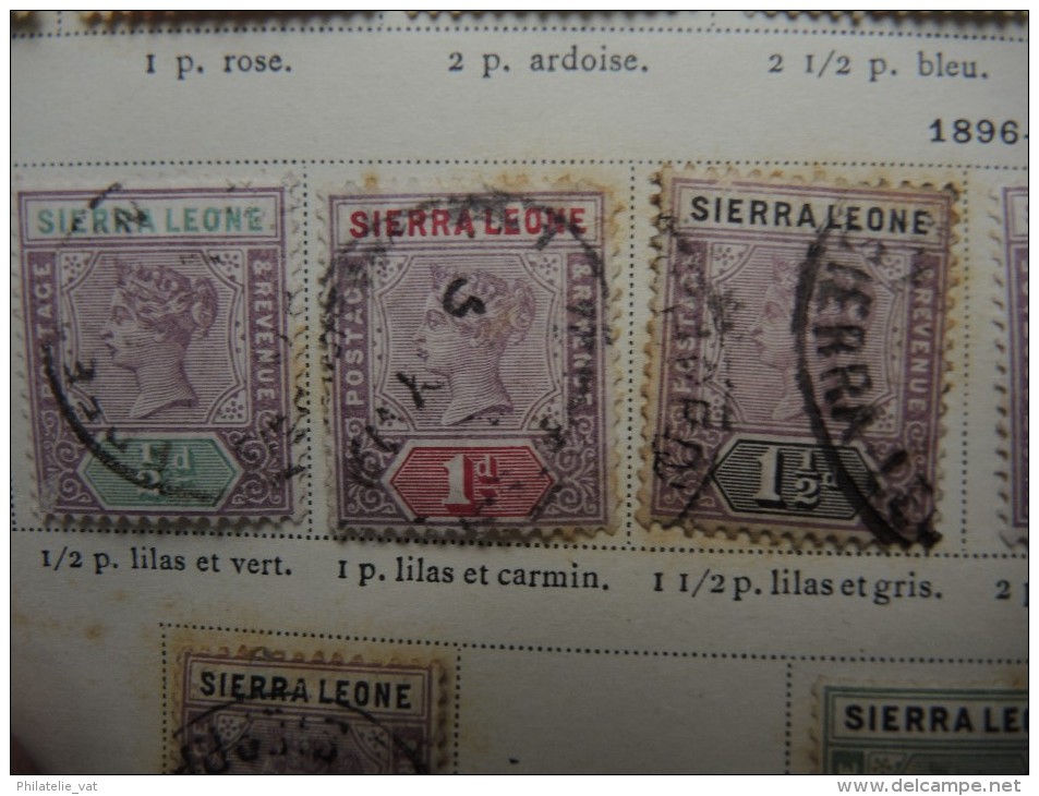 SIERRA LEONE - Collection avec des timbres neufs première charnière - Bonnes valeurs - A voir - P20360