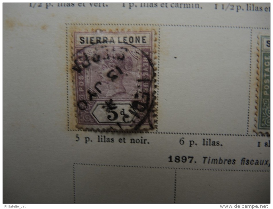 SIERRA LEONE - Collection avec des timbres neufs première charnière - Bonnes valeurs - A voir - P20360