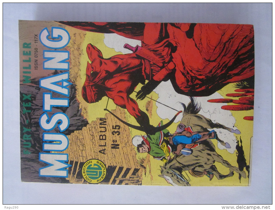 MUSTANG Album  N° 35 Avec  TEX WILLER - Mustang