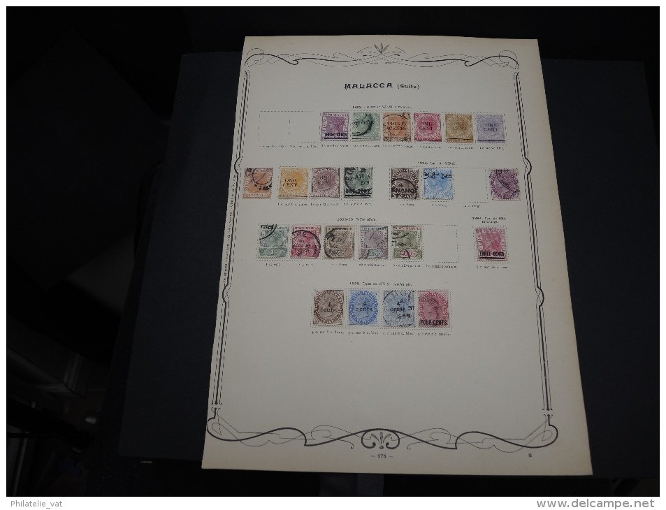 MALACCA - Collection avec des timbres neufs première charnière - Avec de bonnes valeurs - A voir - P20381