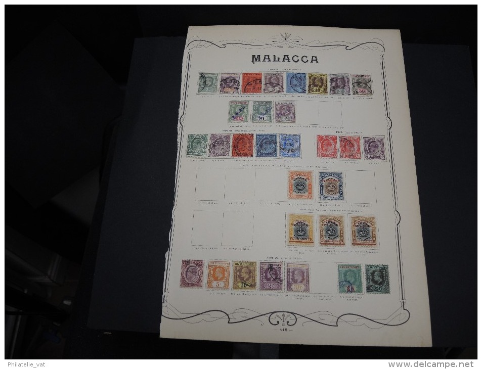 MALACCA - Collection avec des timbres neufs première charnière - Avec de bonnes valeurs - A voir - P20381