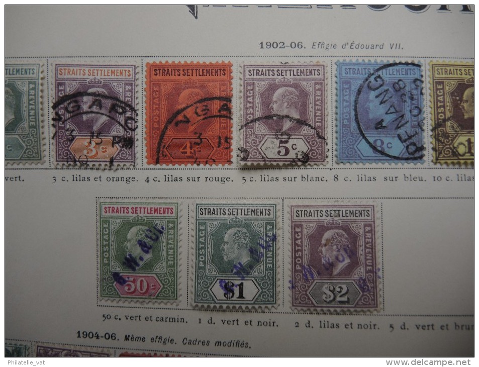 MALACCA - Collection avec des timbres neufs première charnière - Avec de bonnes valeurs - A voir - P20381