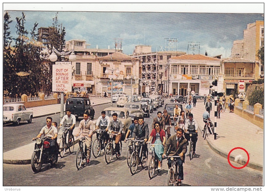 CYPRUS - Nicosia - Metaxas Square - The Cyclists - Chypre