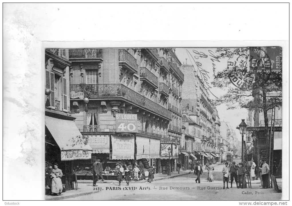 Paris Rue Demours - Arrondissement: 17