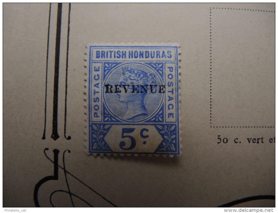 HONDURAS BRITANNIQUE - Collection avec des timbres neufs première charnière - A voir - P20386