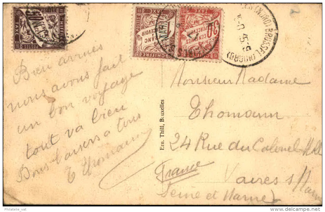 FRANCE – Lettre Ou Carte Taxée – Détaillons Collection – Bien Regarder – A Voir – Lot N° 18241 - Andere & Zonder Classificatie