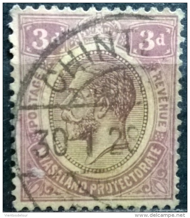 NYASALAND - KGV - YVERT # 16 - VF USED - Nyassaland (1907-1953)