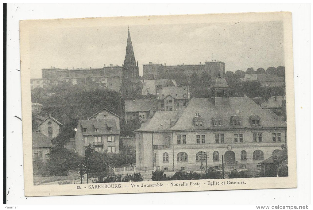 Sarrebourg   Poste Eglise Casernes - Sarrebourg