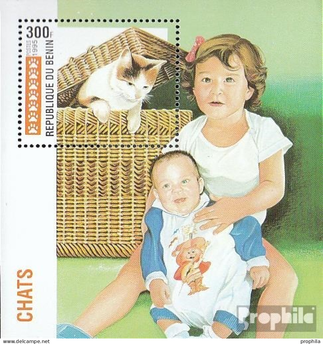 Benin Block11 (kompl.Ausg.) Postfrisch 1995 Katzen - Autres & Non Classés