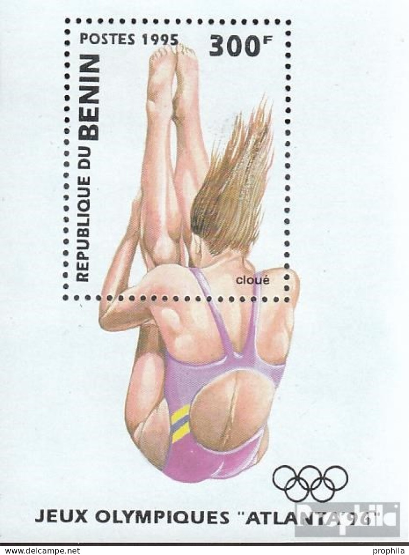 Benin Block8 (kompl.Ausg.) Postfrisch 1995 Olympische Sommerspiele 96 - Sonstige & Ohne Zuordnung