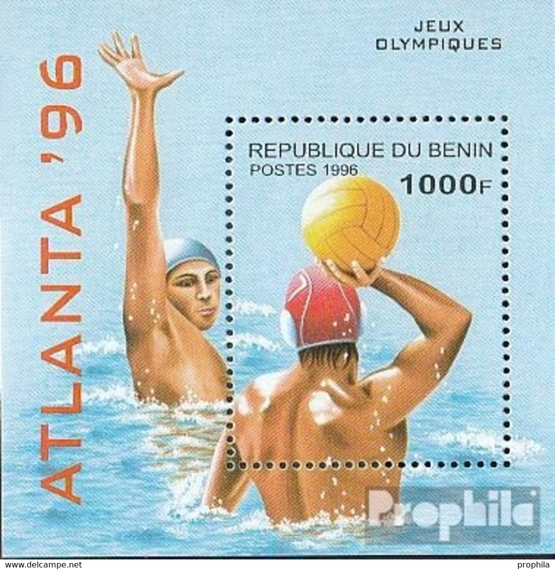 Benin Block14 (kompl.Ausg.) Postfrisch 1996 Olymp. Sommerspiele 96, Atlanta - Andere & Zonder Classificatie