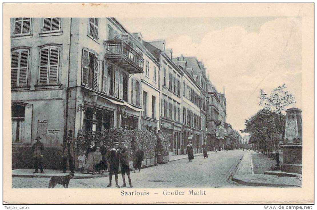 Allemagne - Saarlouis - GroBer Markt - Saarbruecken