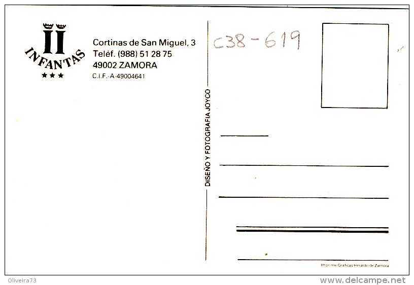 ZAMORA, HOTEL R, INFANTAS, 2 Scans - Zamora