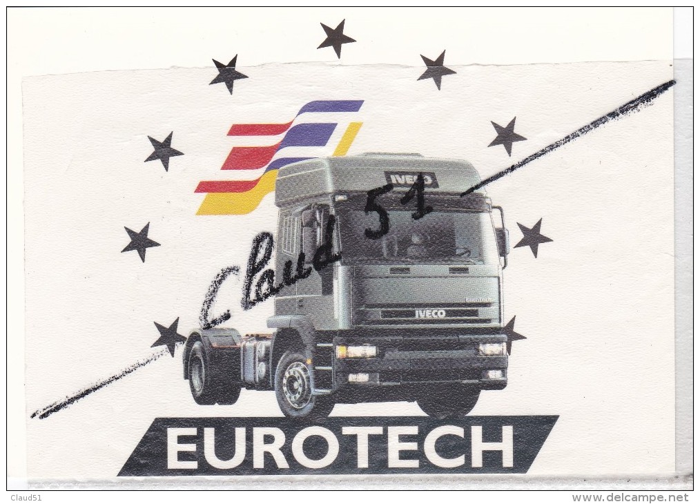 Camion :EUROTECH  IVECO (PTC 19 T. - PTR 44t) - Altri & Non Classificati