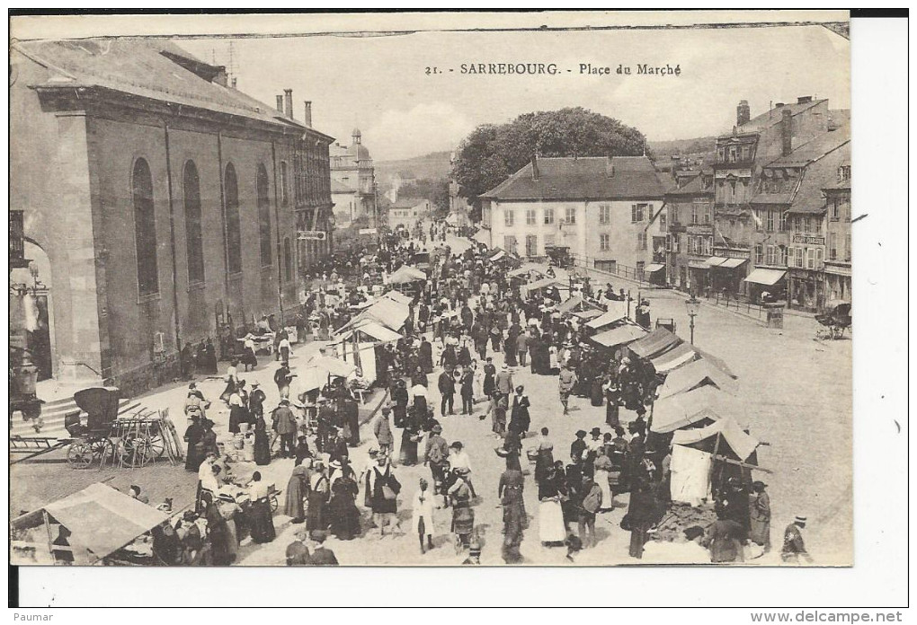 Sarrebourg  Place Du Marché - Sarrebourg