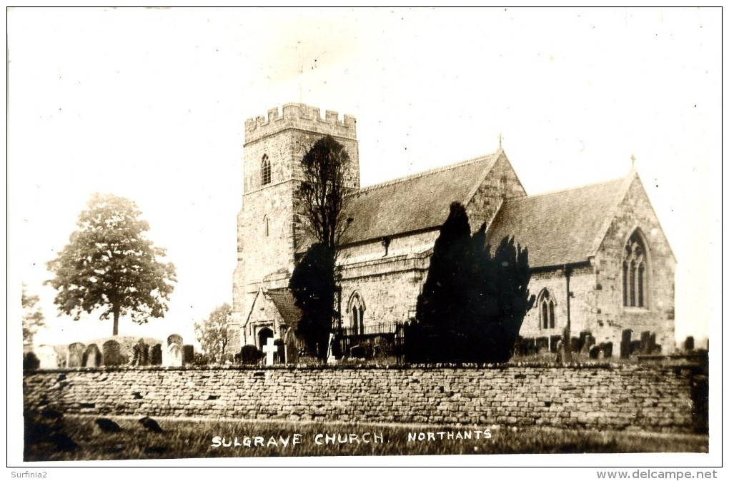 NORTHANTS -SULGRAVE CHURCH RP  N128 - Northamptonshire