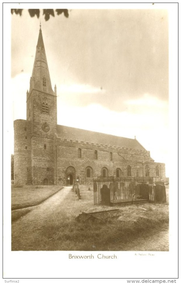 NORTHANTS - BRIXWORTH CHURCH RP  N131 - Northamptonshire