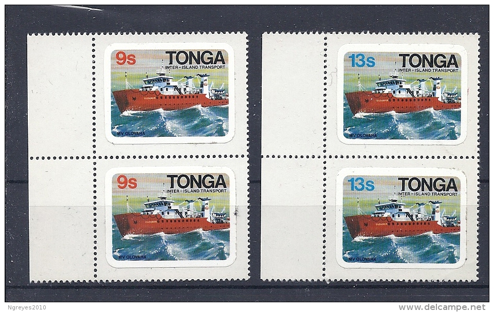 150025683  TONGA  YVERT   Nº   507/8  **/MNH - Tonga (1970-...)