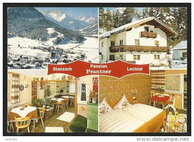 STANZACH Reutte Tirol Lechtal Pension PRANTNER 1992 - Reutte