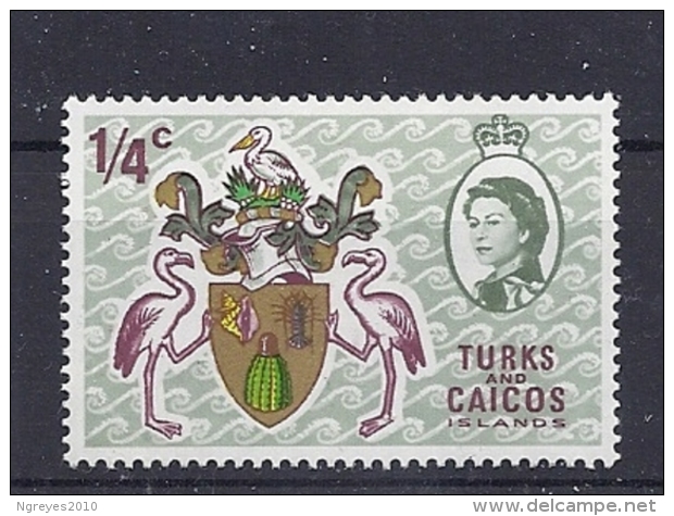 150025717  TURKS & CAICOS  YVERT   Nº   222  */MH - Turks And Caicos