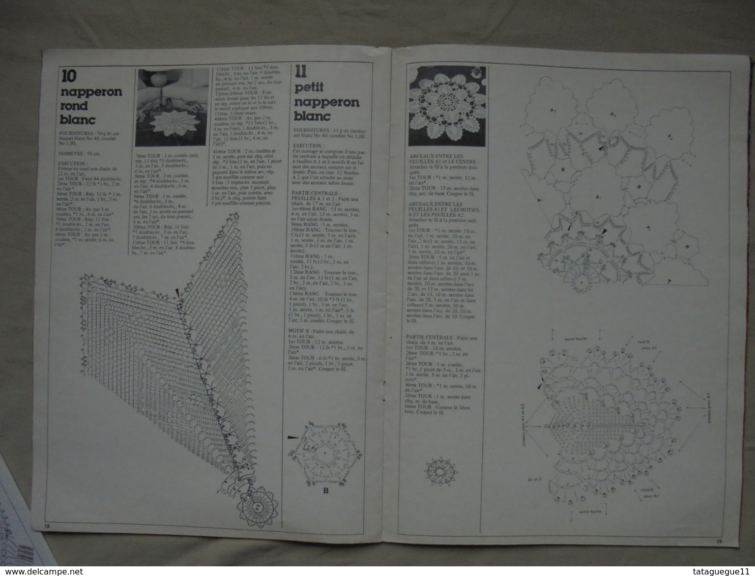 Ancien - Revue "Crochet D'Or" Bimestriel N° 8 Avril 1981 - Home Decoration