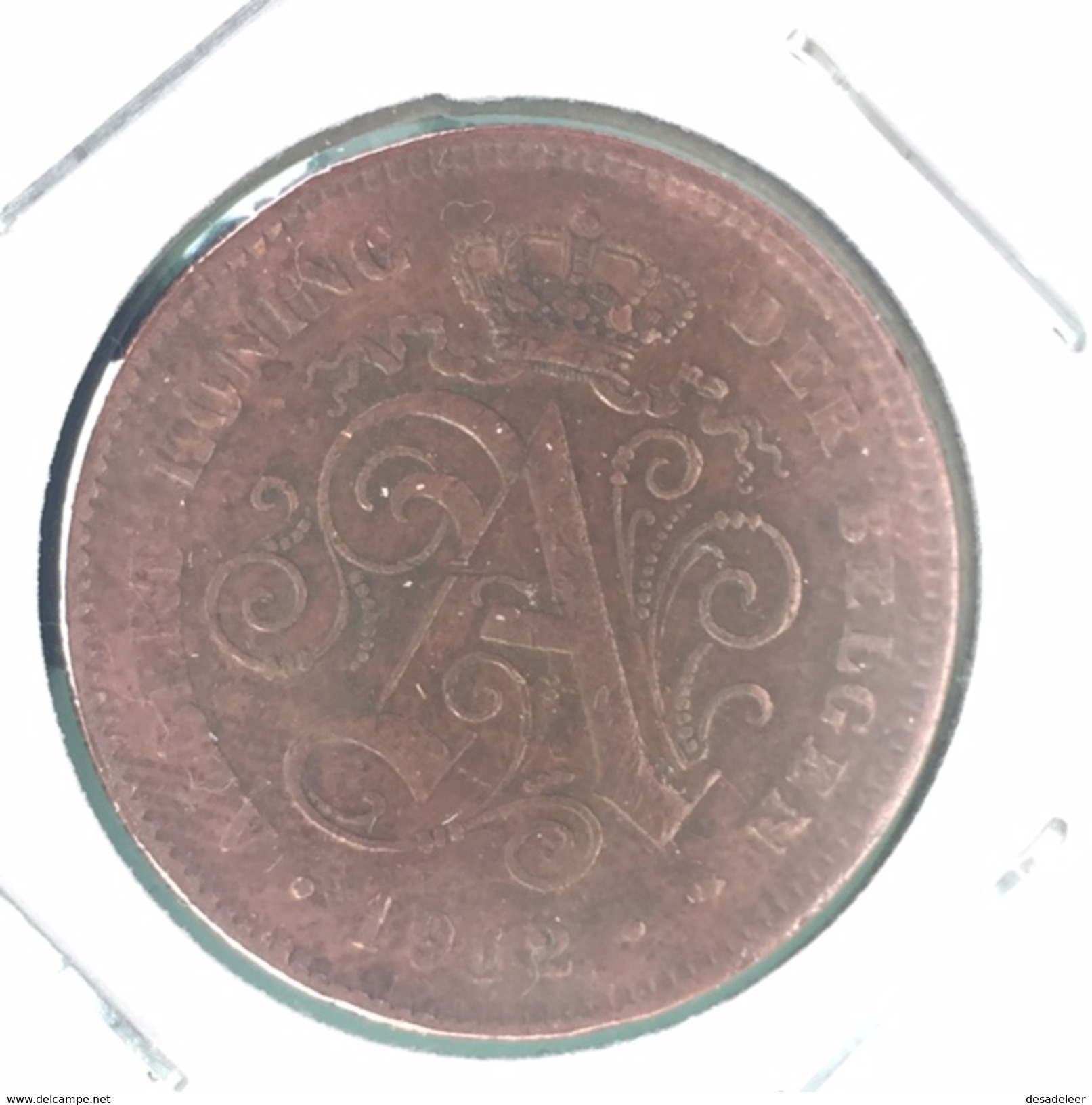 Belguim 2 Cent 1912 NL - 2 Centimes