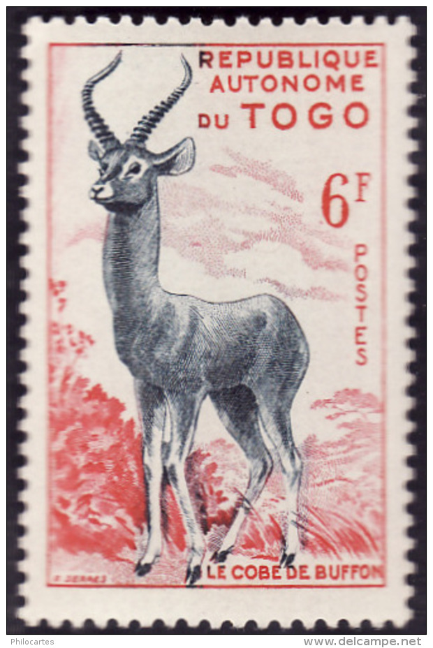 TOGO  1957 -  YT 268 - Cobe - République Autonome  - NEUF** - Togo (1960-...)