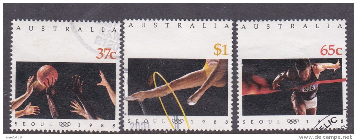 1988 Seoul Australia Olympic Games Used Set - Zomer 1988: Seoel