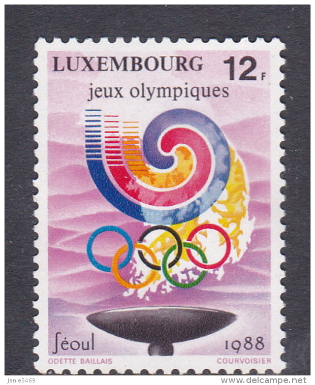 1988 Seoul Luxembourg Olympic Games MNH - Zomer 1988: Seoel