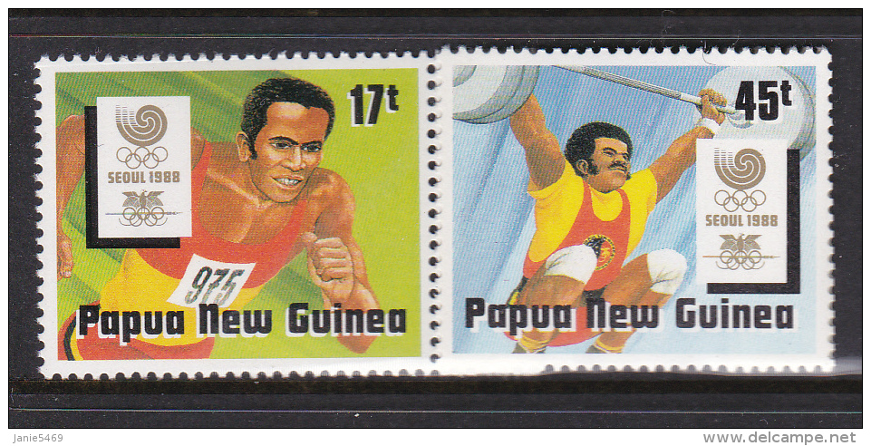 1988 Seoul Papua New Guinea MNH - Estate 1988: Seul