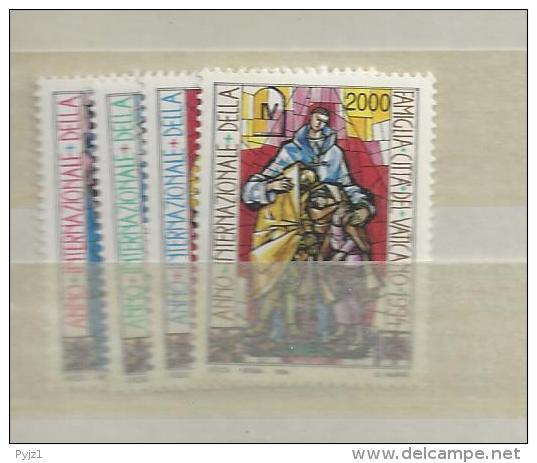 1994 MNH Vaticano, Vatikanstaat, Mi 1118-21, Postfris - Neufs