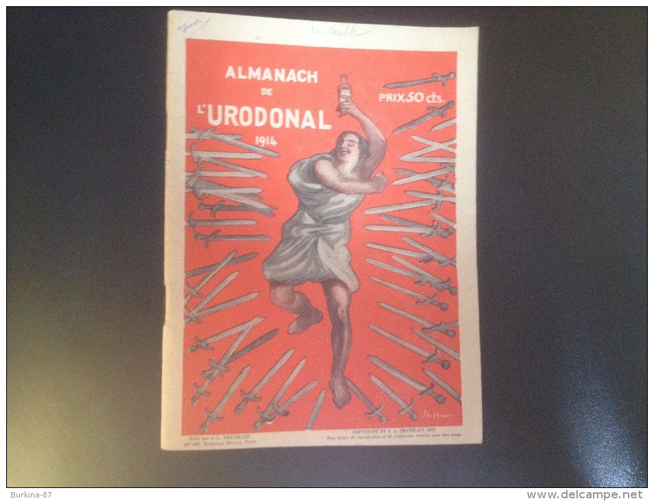 ALMANACH De L'URODONAL, 1914 - Kleinformat : 1901-20