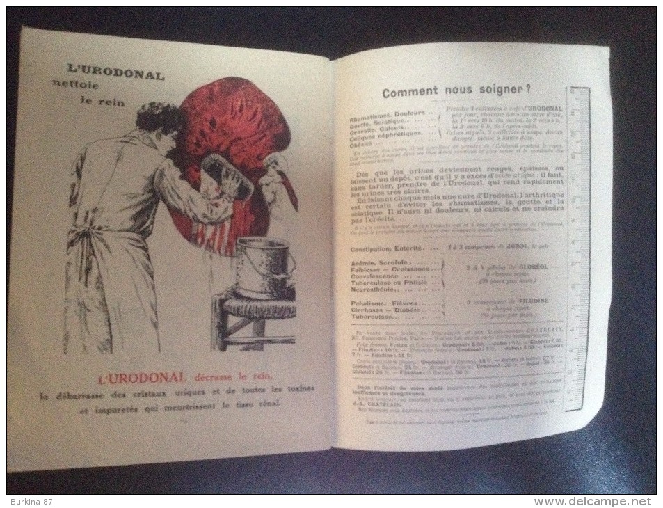 ALMANACH de L'URODONAL, 1914