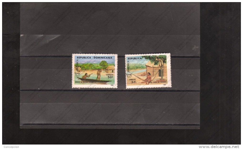 DOMINICNA Nº 1084 A AL 1084 B - UPU (Union Postale Universelle)