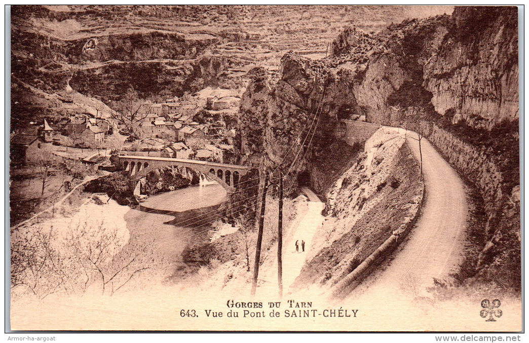 48 SAINT CHELY - Vue Du Pont. - Saint Chely D'Apcher