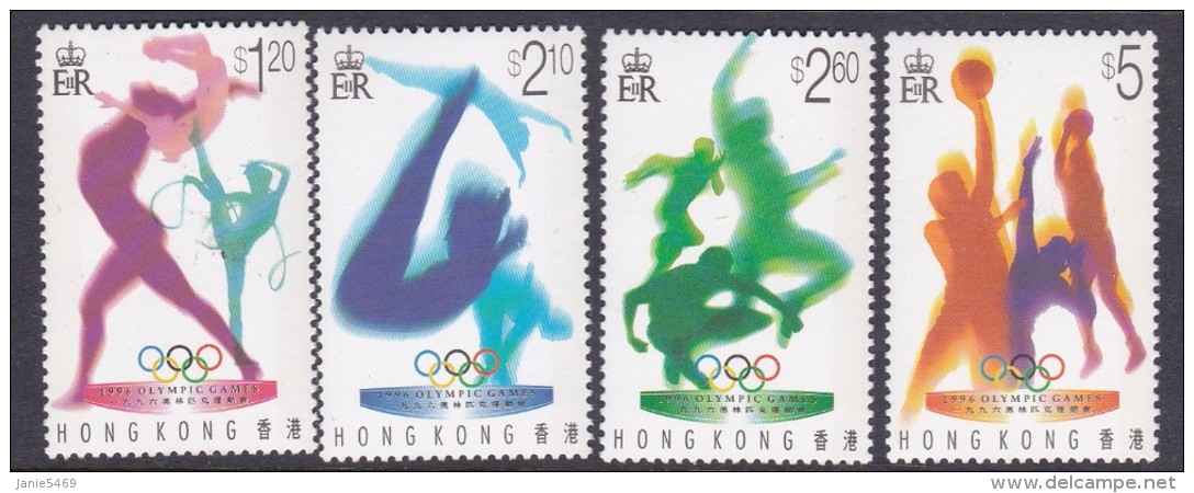 1996 Atlanta Hong Kong Olympic Games Set MNH - Verano 1996: Atlanta