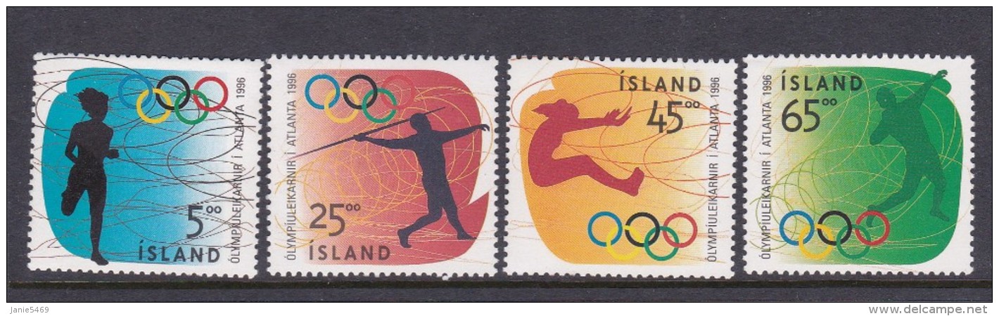 1996 Atlanta Iceland Olympic Games MNH - Summer 1996: Atlanta