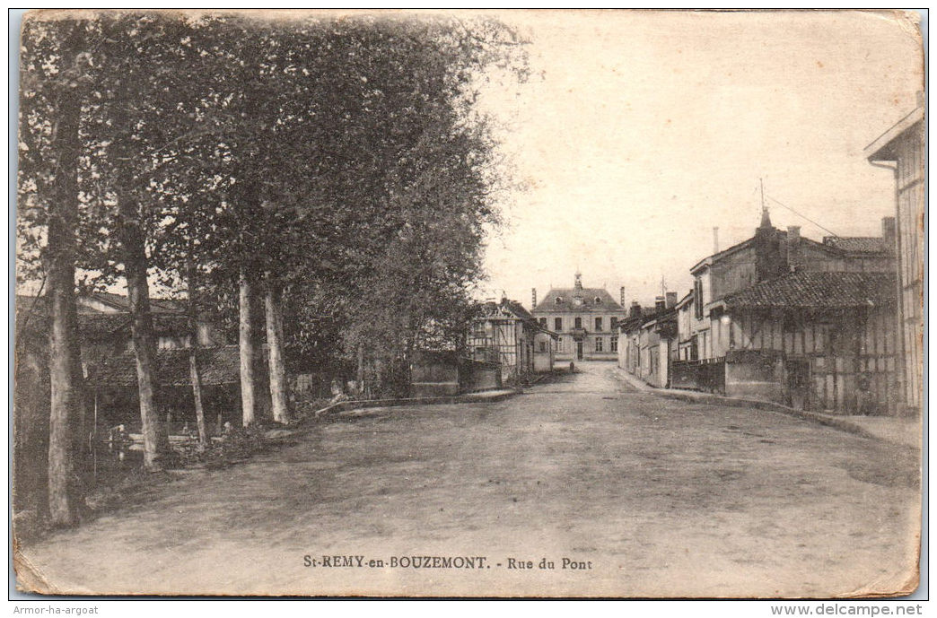 51 SAINT REMY EN BOUZEMONT - Rue Du Pont. - Saint Remy En Bouzemont